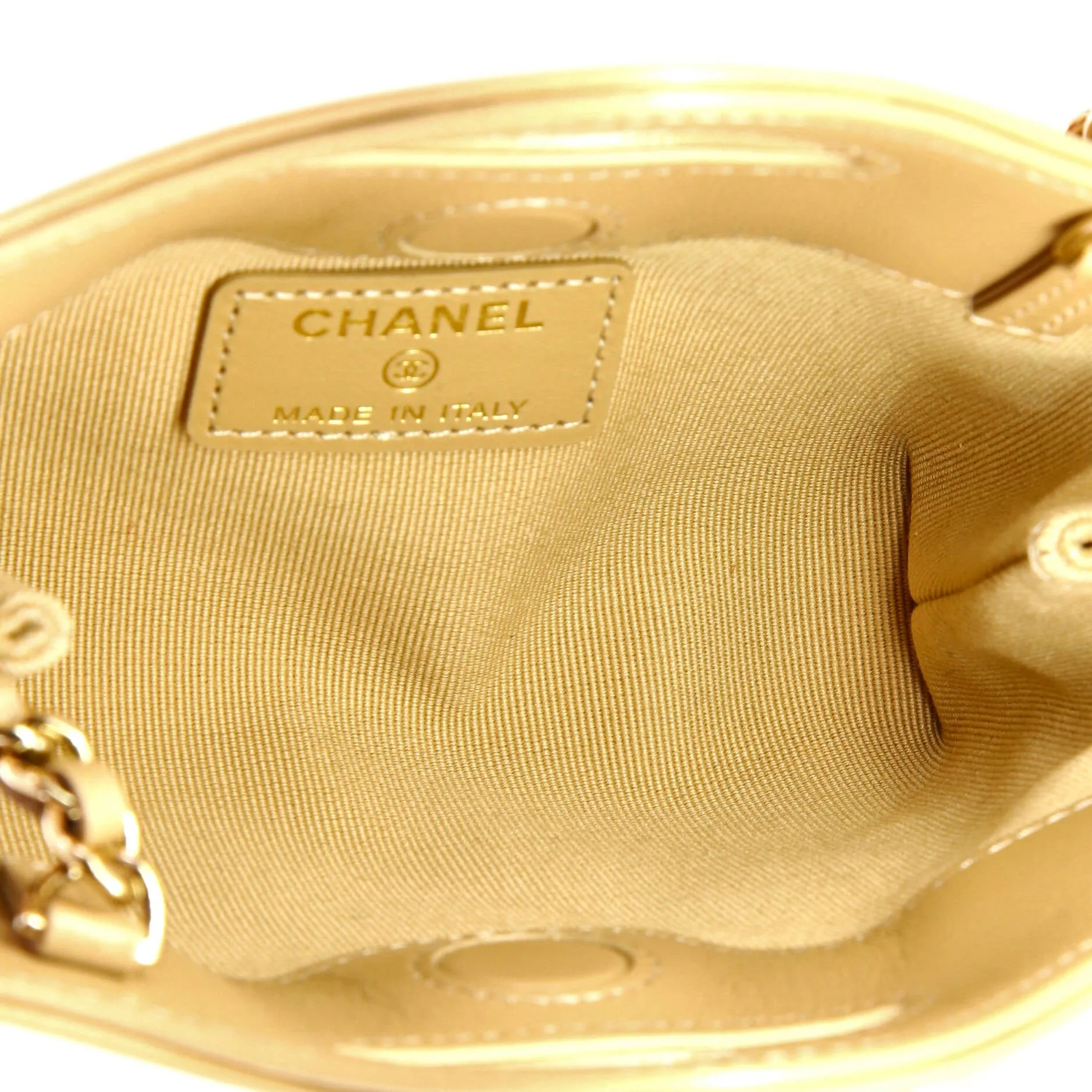 31 Shopping Bag Clutch with Chain Quilted Calfskin Nano