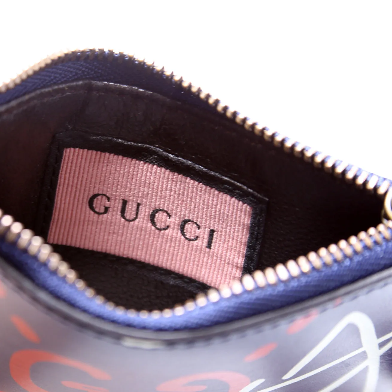 457011 Guccighost Coin Card Holder