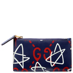 457011 Guccighost Coin Card Holder