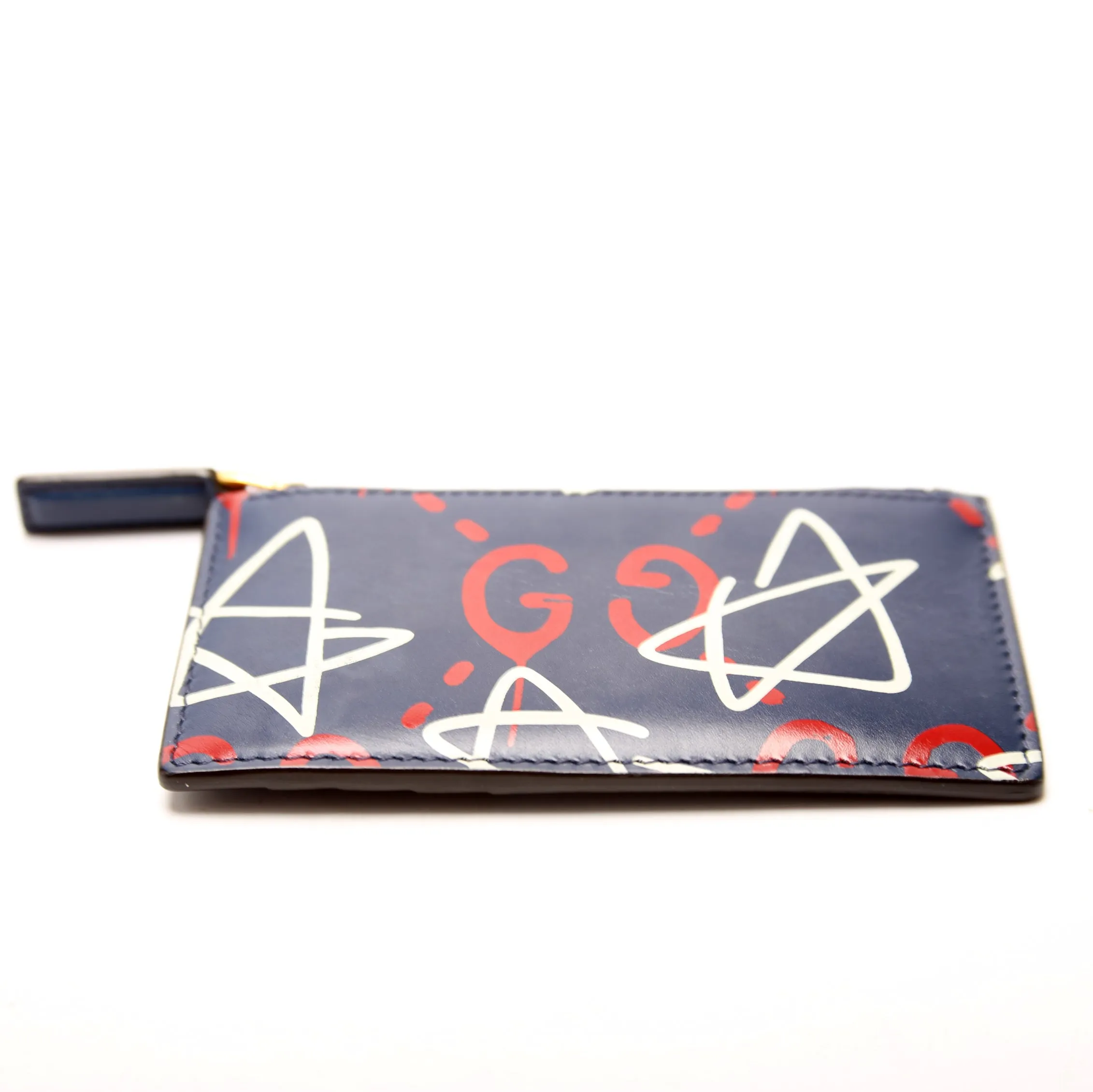 457011 Guccighost Coin Card Holder