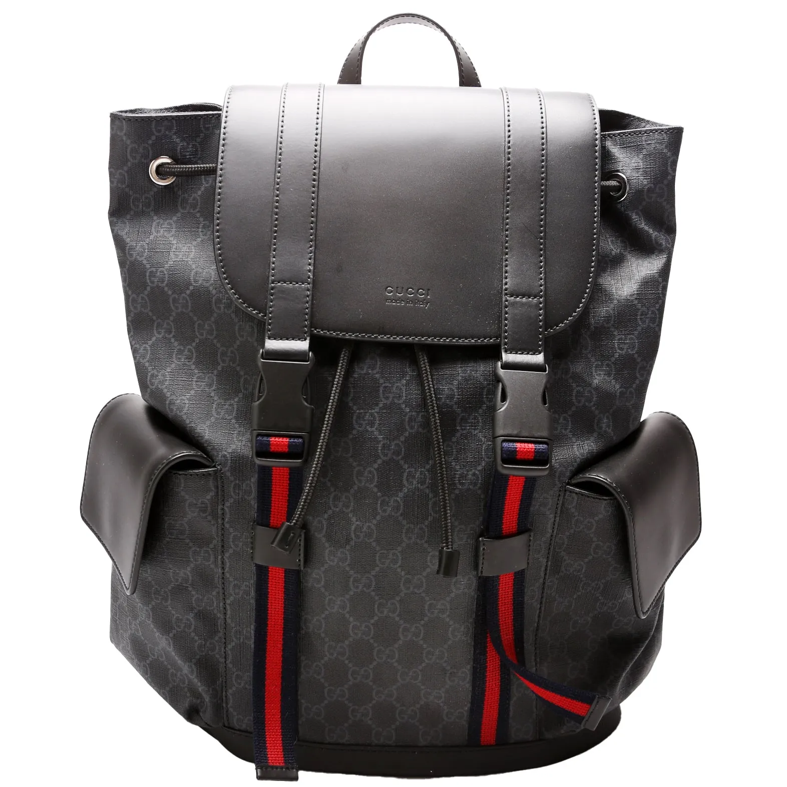 495563 GG Supreme Backpack Black