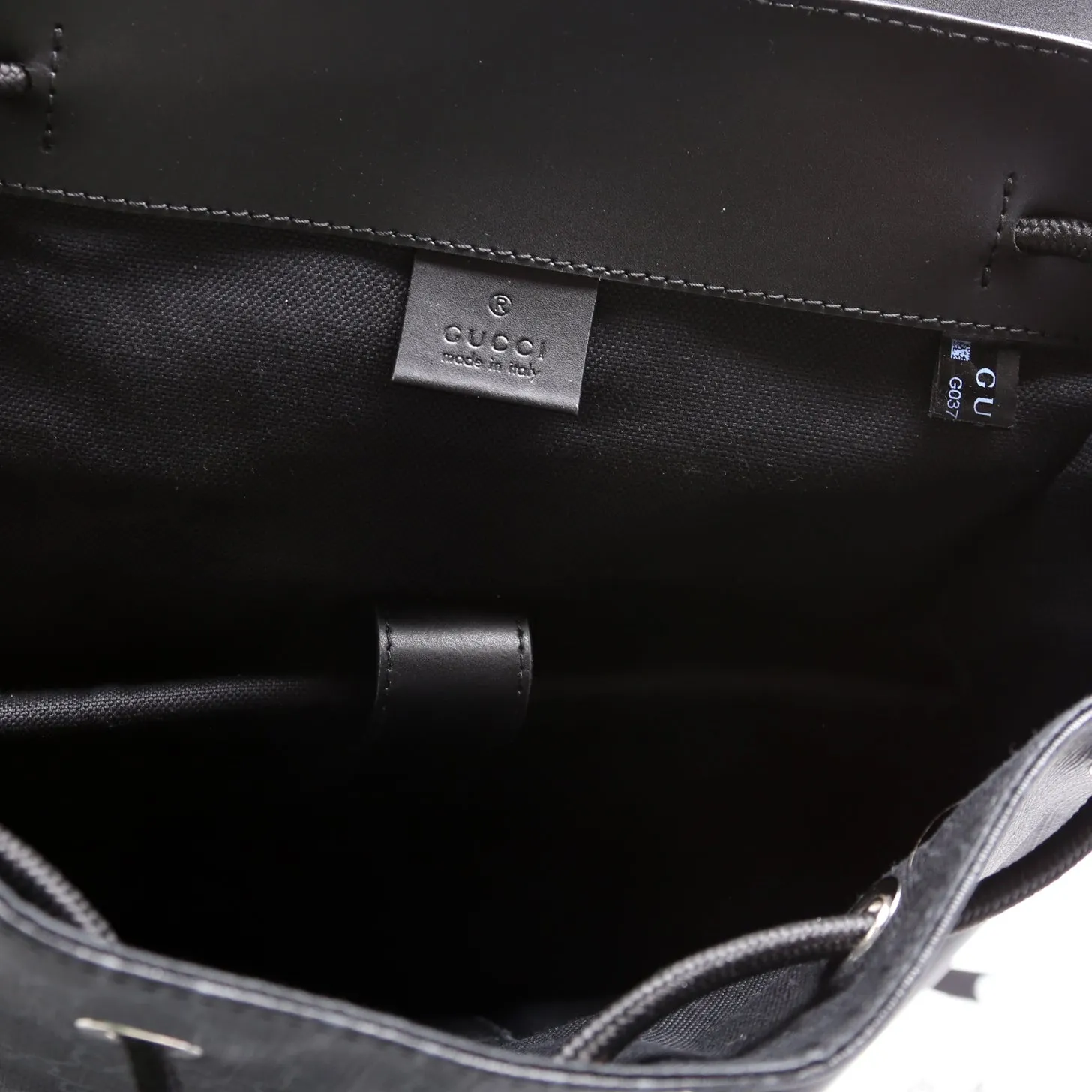 495563 GG Supreme Backpack Black