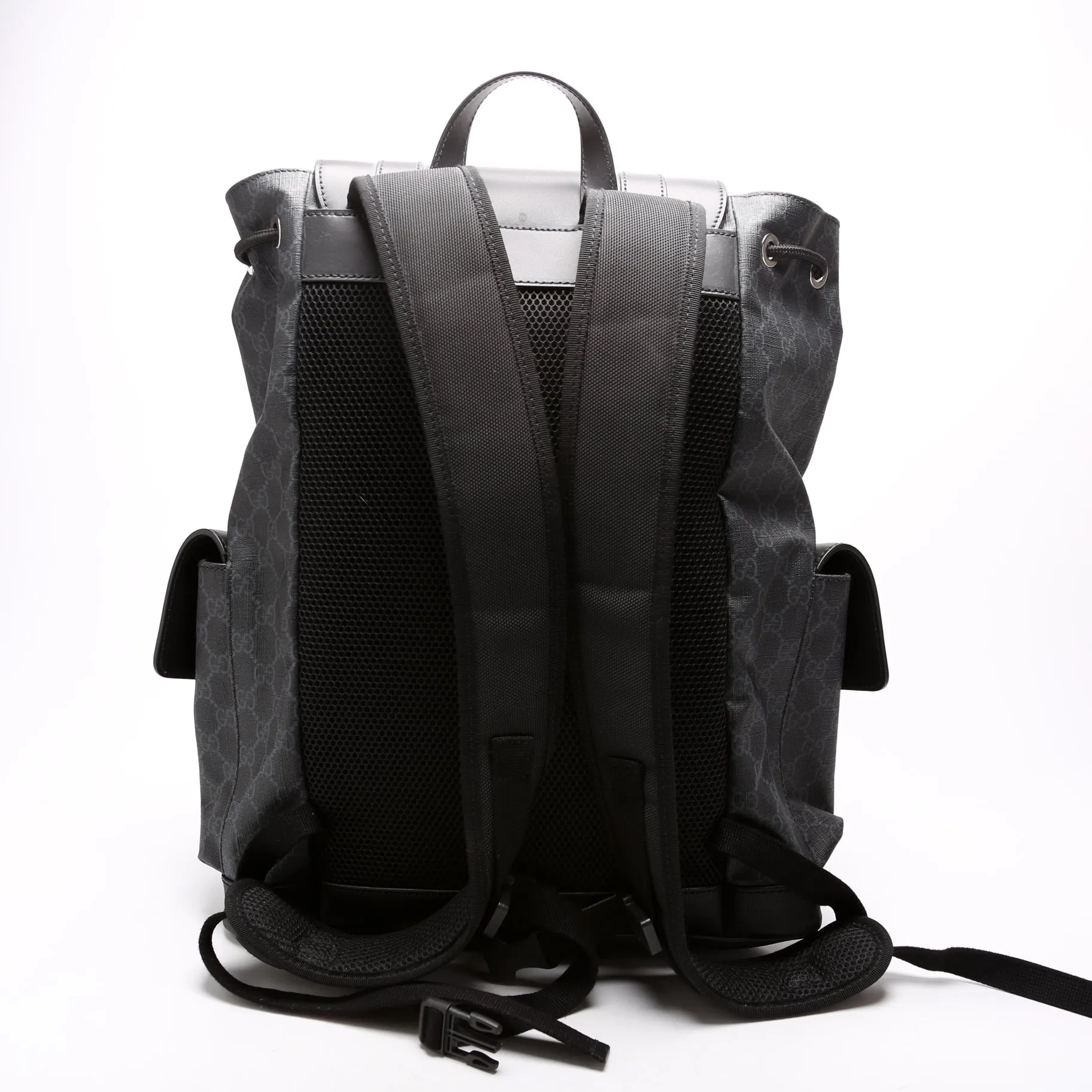 495563 GG Supreme Backpack Black