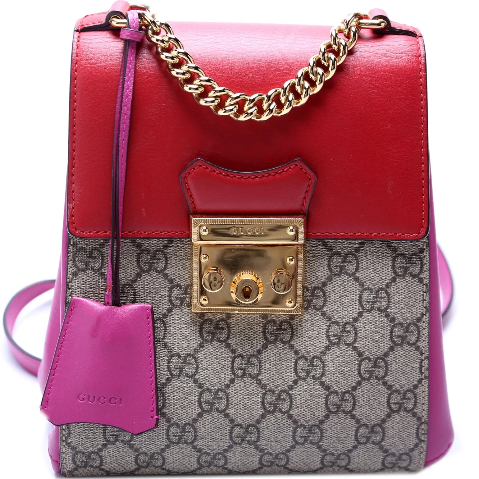 498194 Padlock Backpack GG Supreme