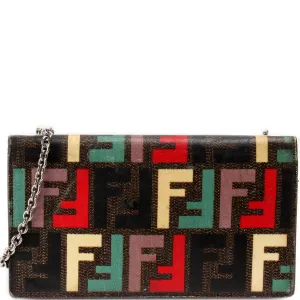 8M0219 Chain Wallet Multicolor