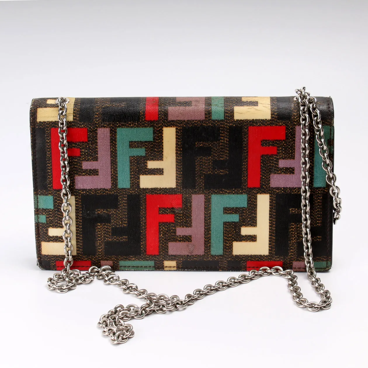 8M0219 Chain Wallet Multicolor