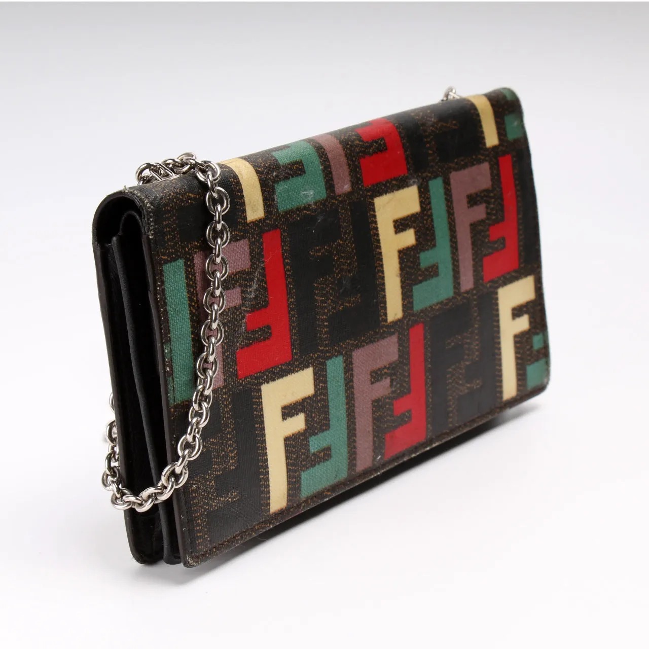 8M0219 Chain Wallet Multicolor