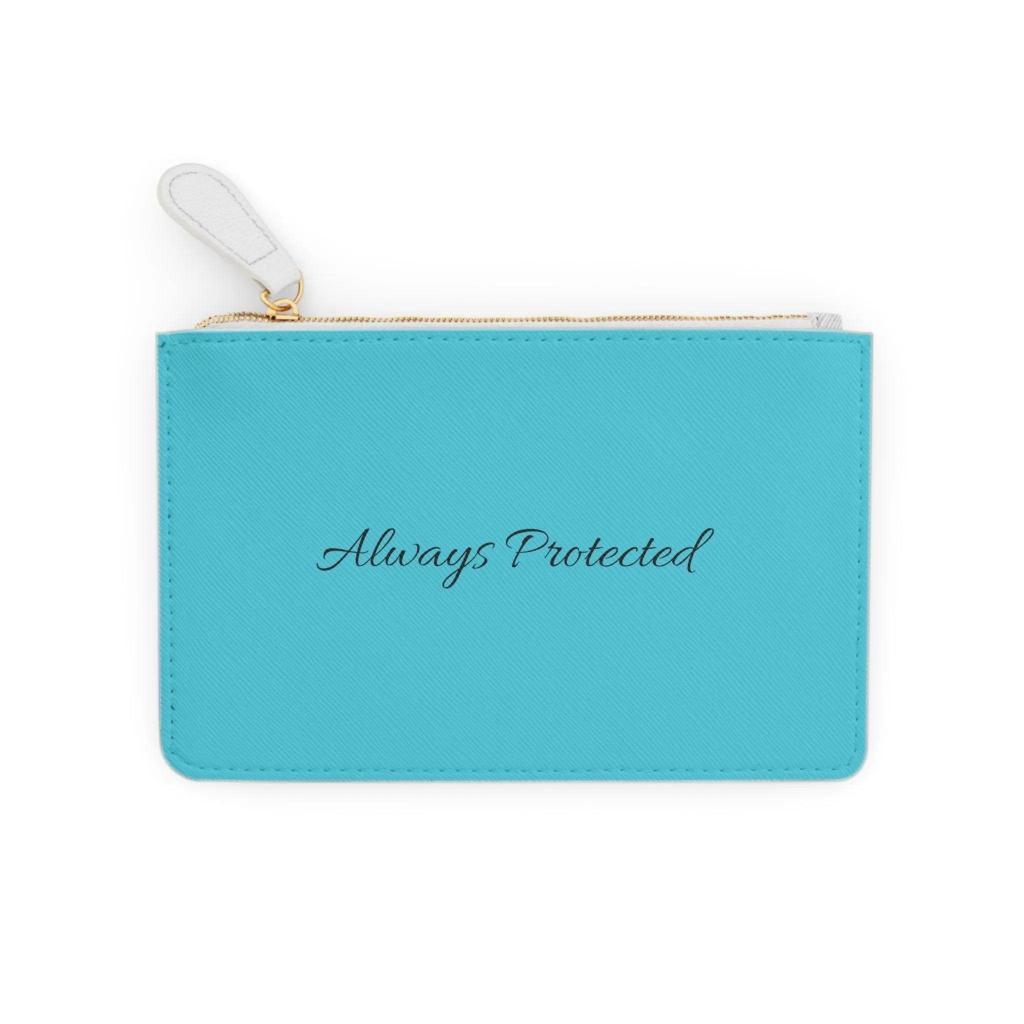Always Protected Turquoise Mini Pouch