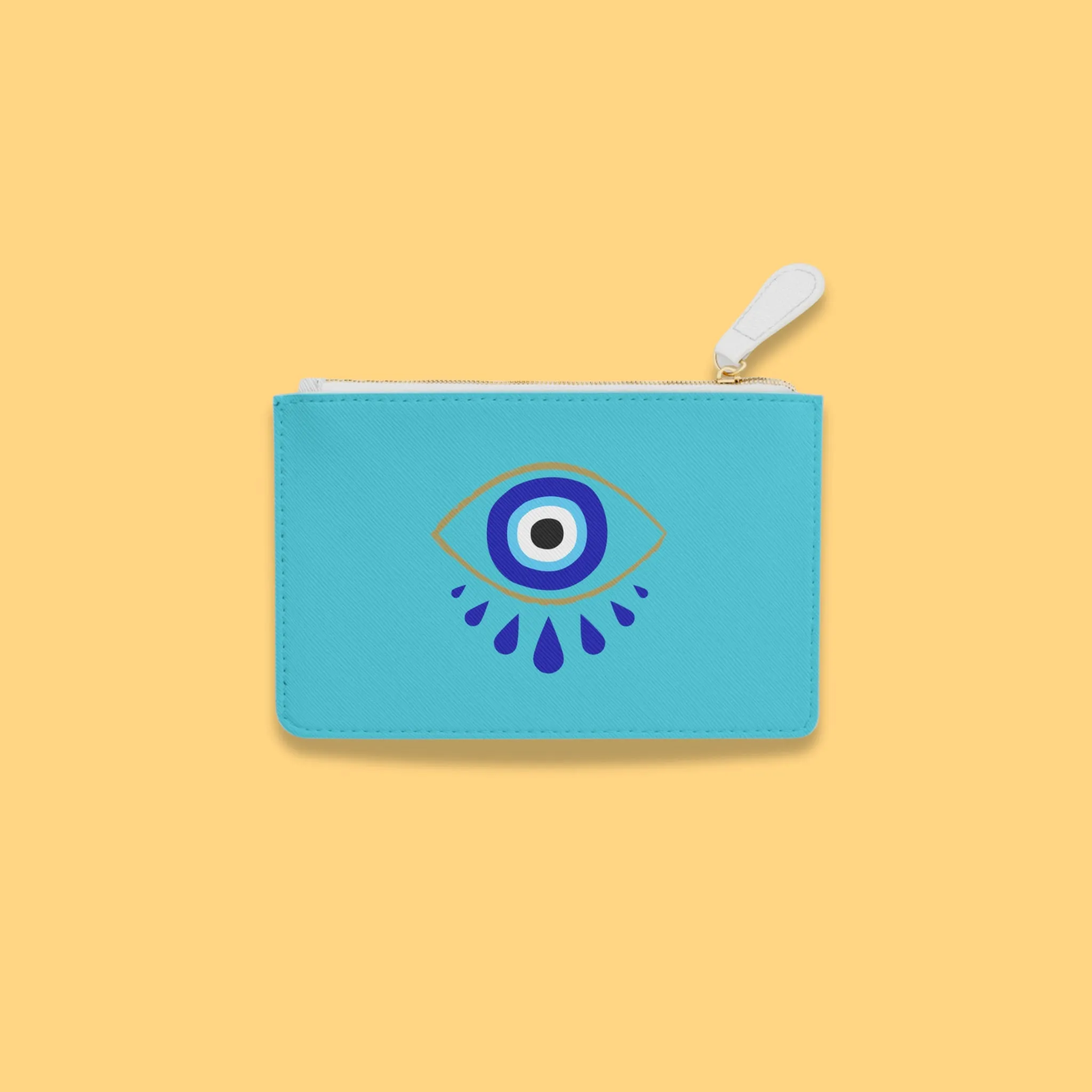 Always Protected Turquoise Mini Pouch