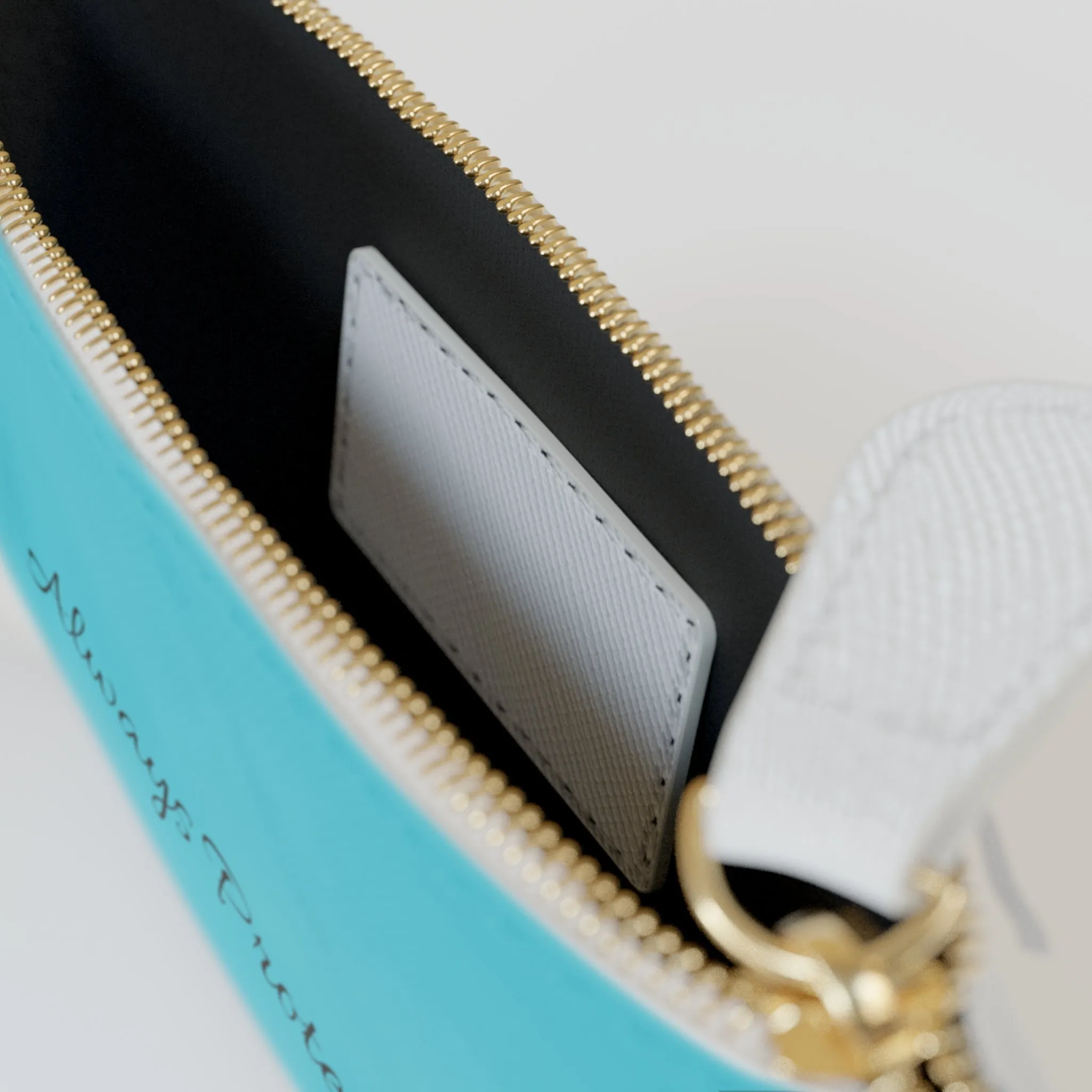 Always Protected Turquoise Mini Pouch