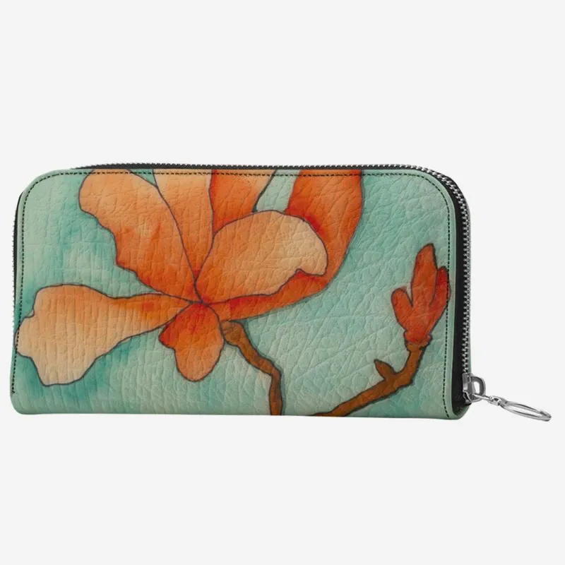 Baraka Blooms Leather Wallet