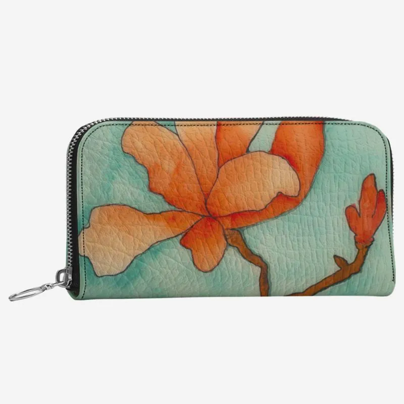 Baraka Blooms Leather Wallet