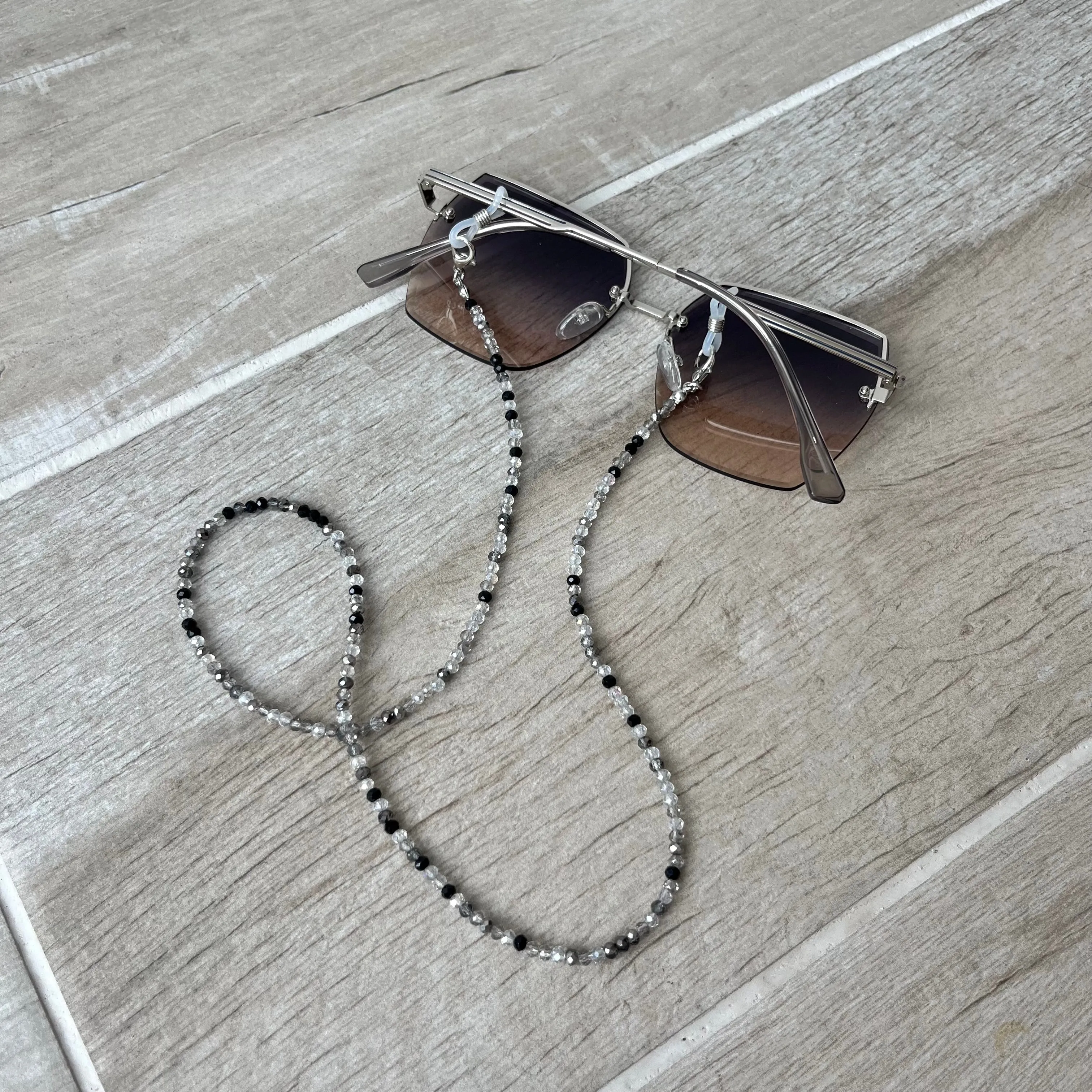 Black Glasses Chain