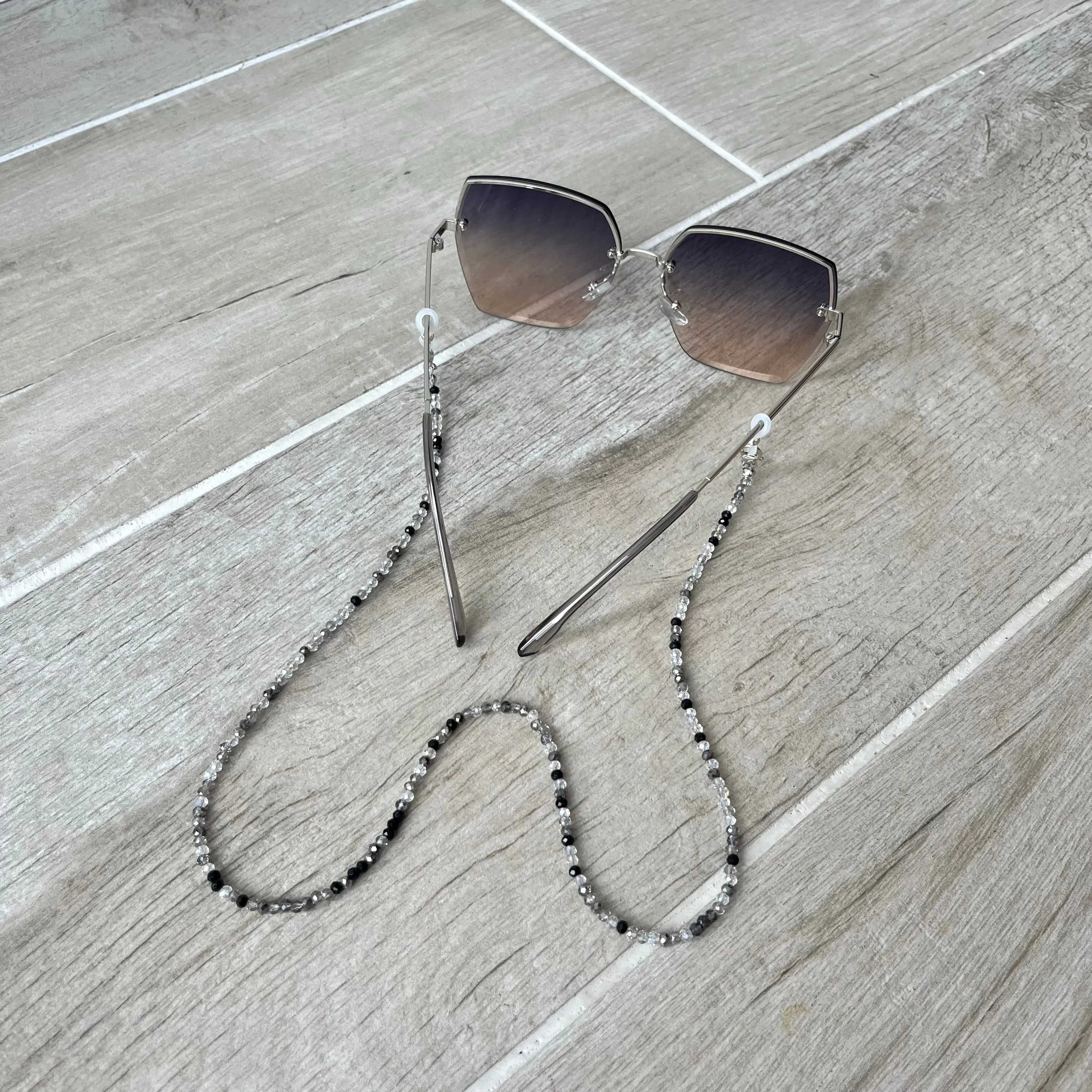 Black Glasses Chain