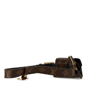Brown Louis Vuitton Monogram Daily Multi Pocket Belt Bag