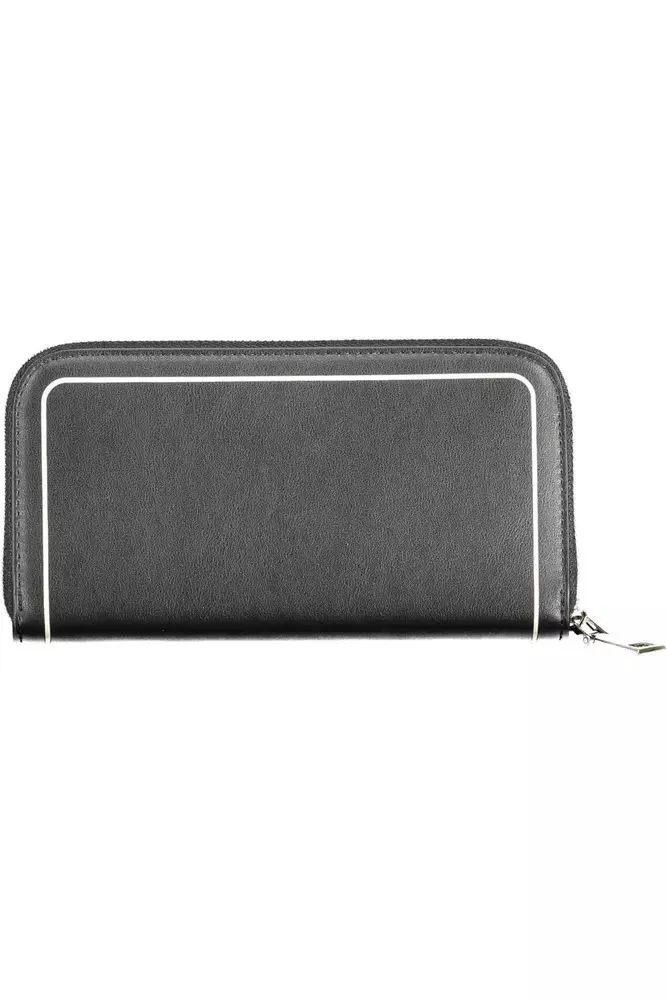 BYBLOS Black Polyethylene Men's Wallet