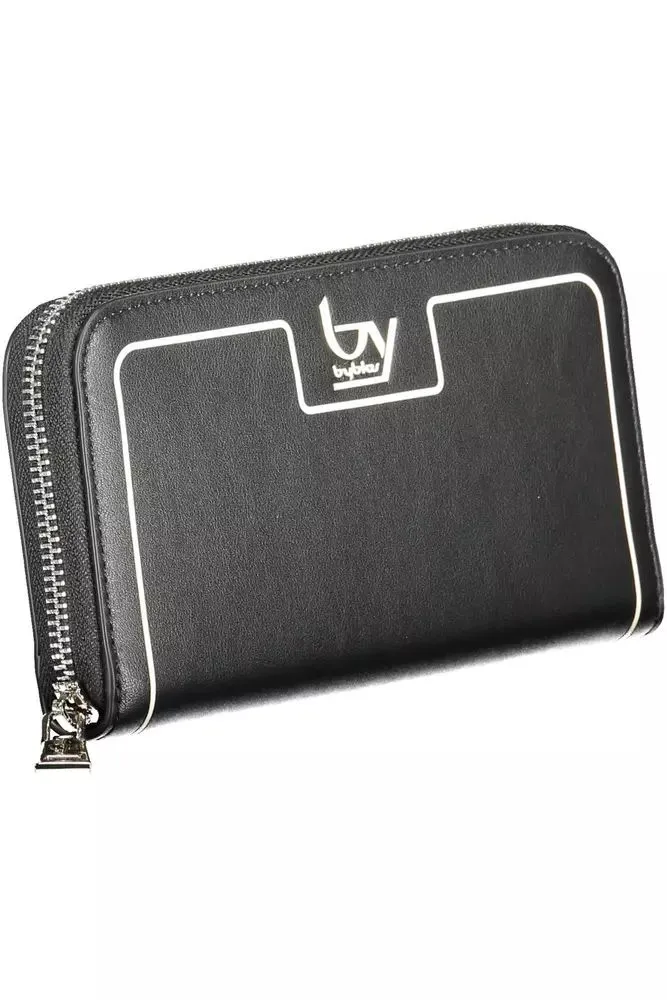 BYBLOS Black Polyethylene Men's Wallet