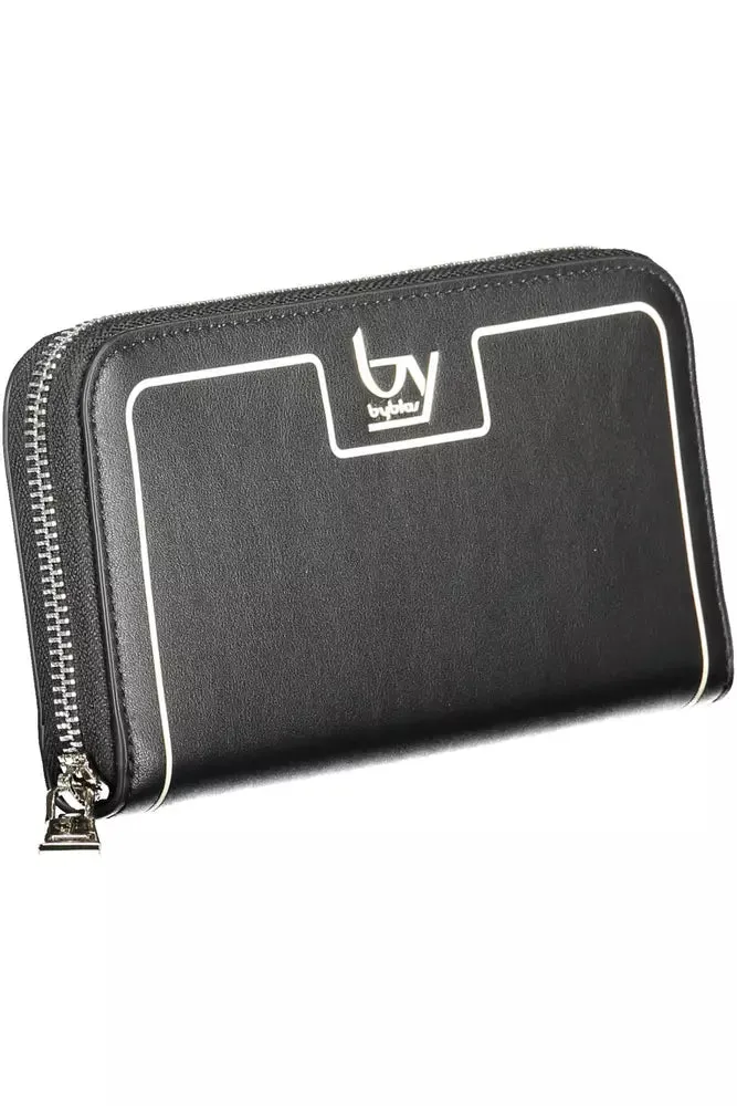 BYBLOS Black Polyethylene Men's Wallet