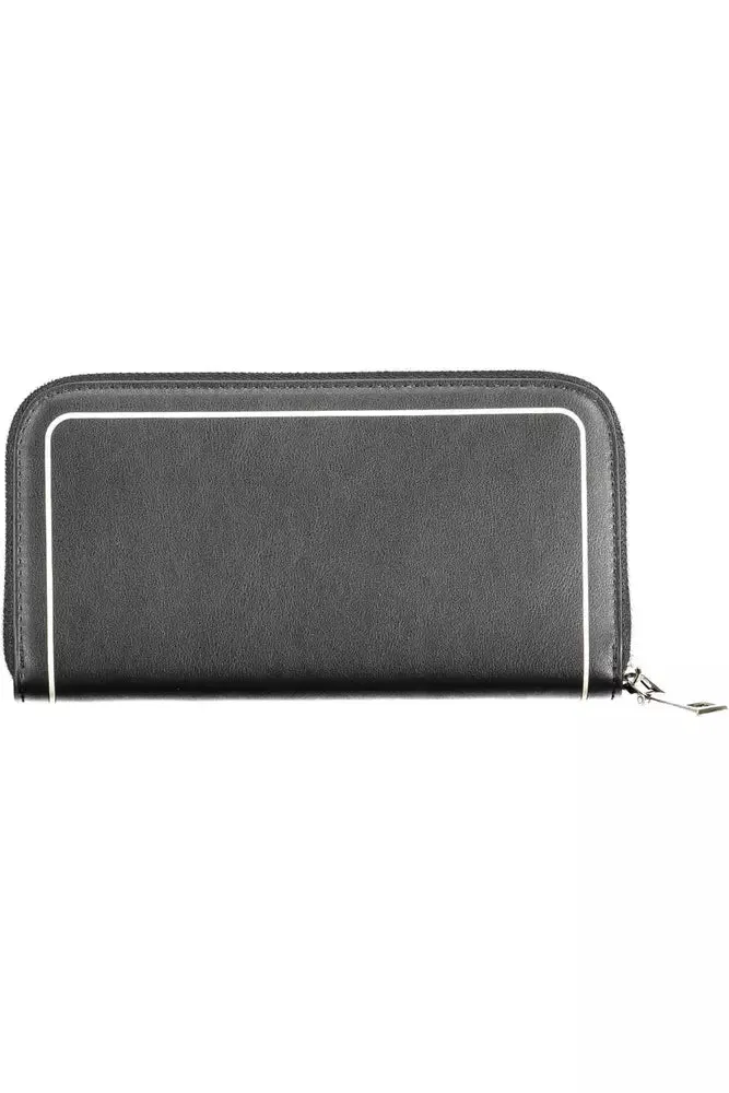 BYBLOS Black Polyethylene Men's Wallet