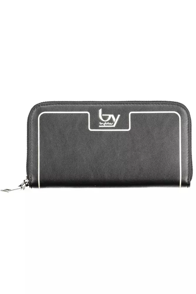 BYBLOS Black Polyethylene Men's Wallet