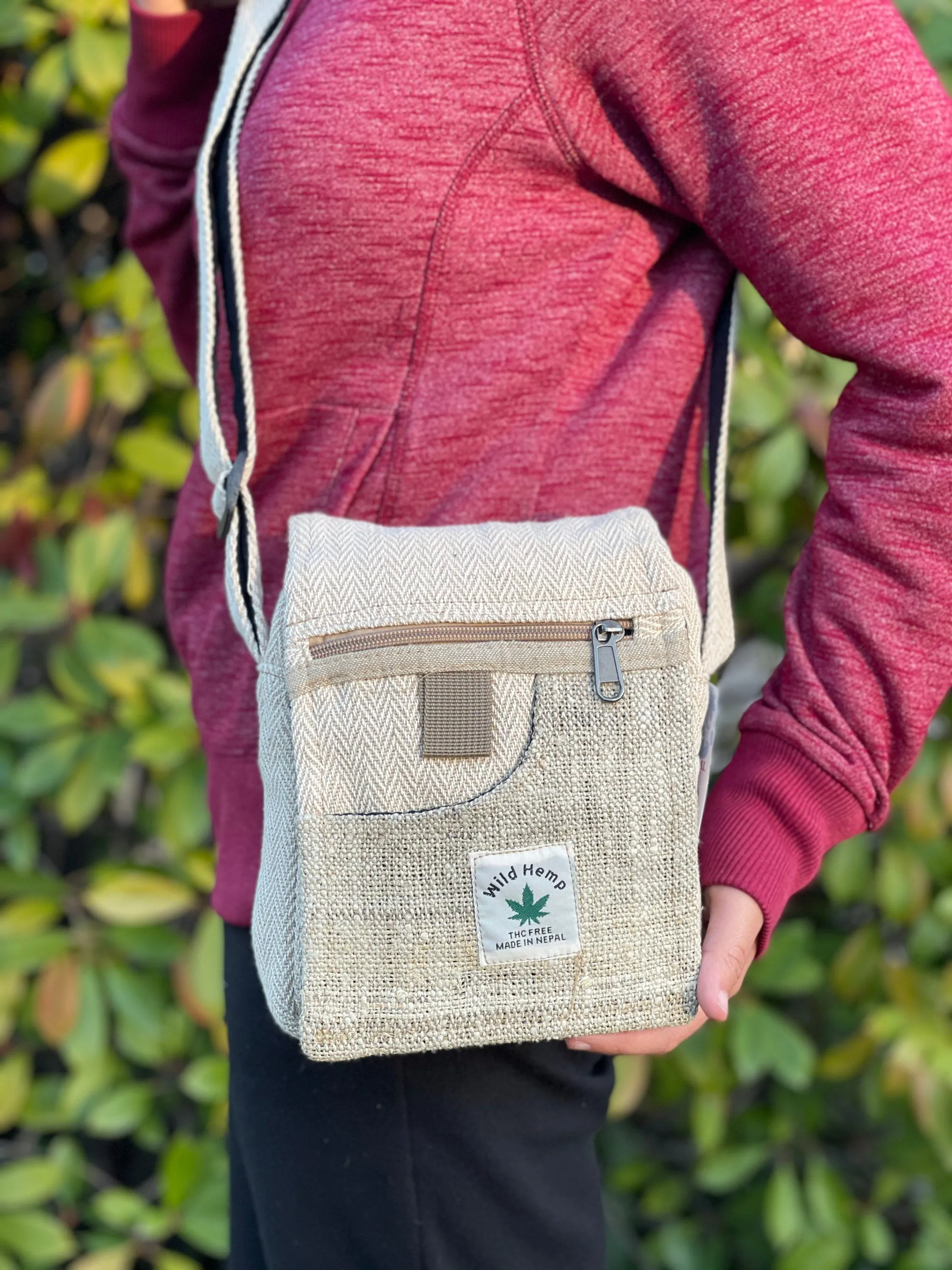 Himalayan Hemp Mini Bag 4 Pocket