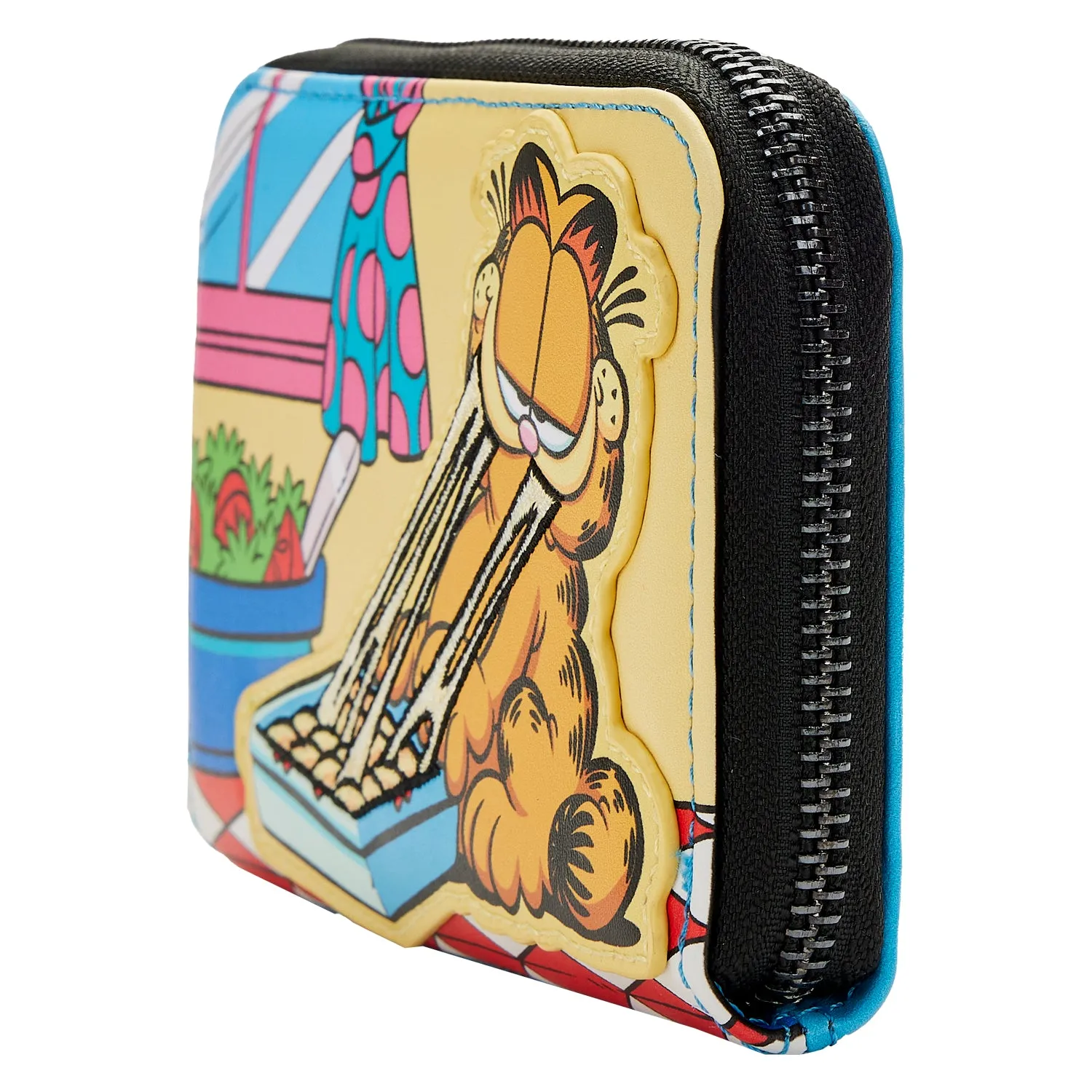 LF Nickelodeon Garfield Loves Lasagna ZipAround Wallet