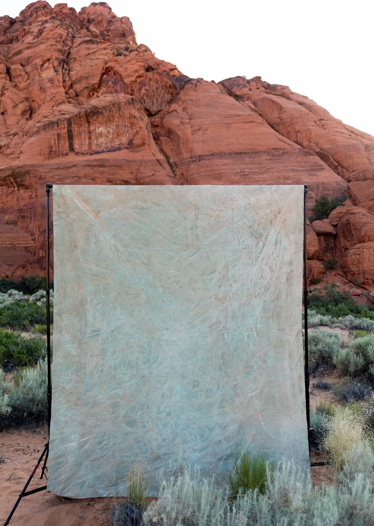 Merlin's Waters #0687 7.5'x9' Hand Painted Big Muslin Backdrop in a Bag
