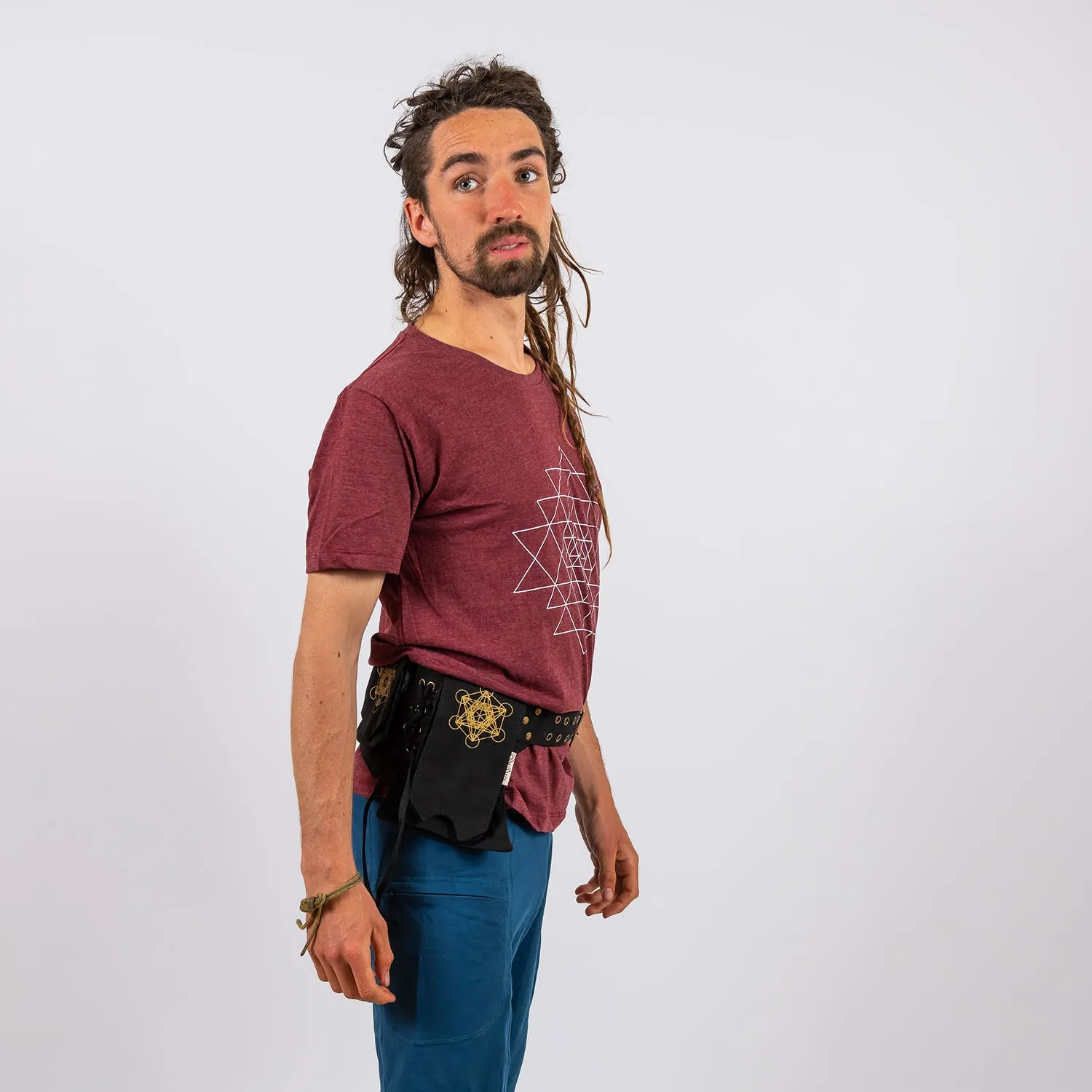 Metatrons Cube Multi Pocket Belt
