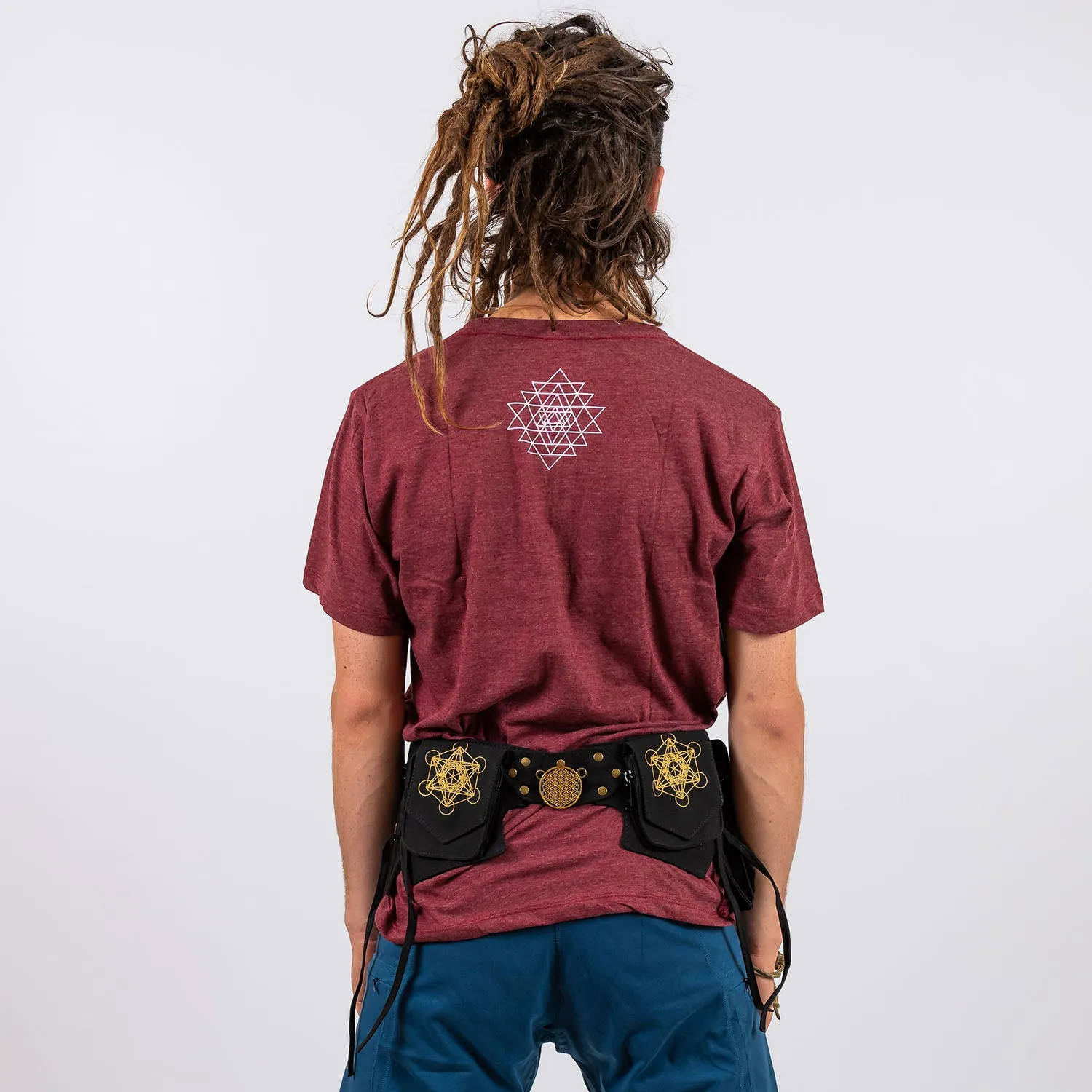 Metatrons Cube Multi Pocket Belt