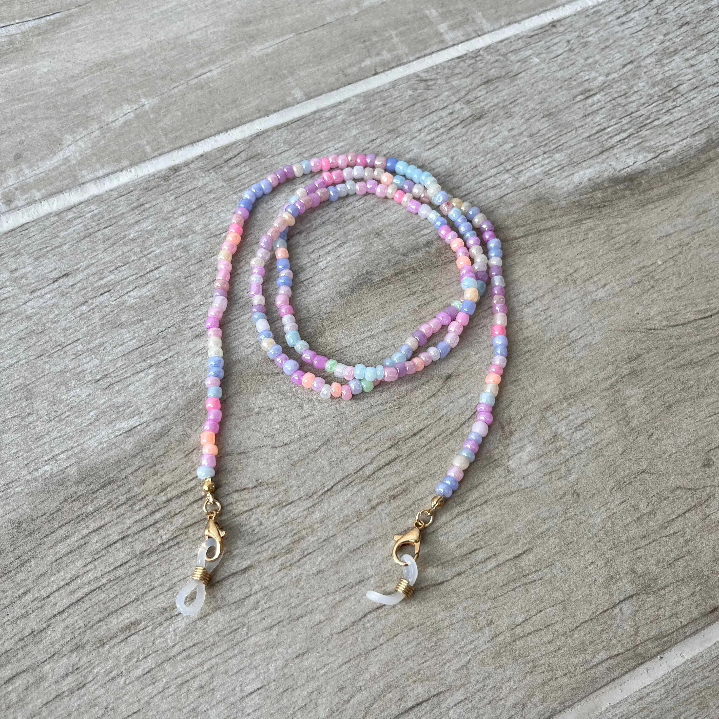 Pastel Rainbow Glasses Chain