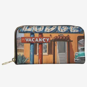 Santa Fe Lodge Leather Wallet