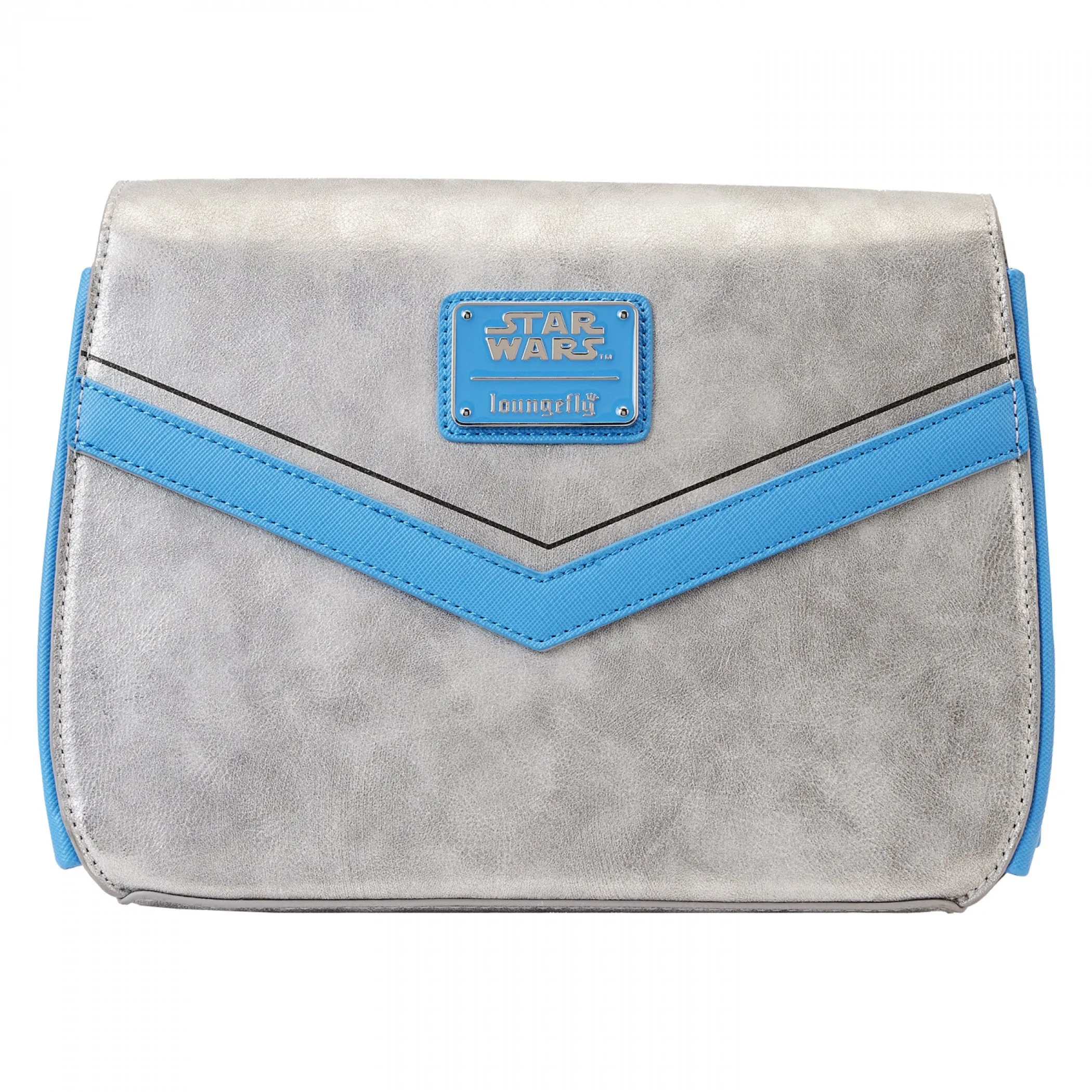 Star Wars Jango Fett Metallic Crossbody Bag by Loungefly