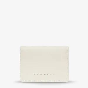 Status Anxiety 'Easy Does It' Wallet - Chalk